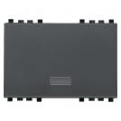 VIMAR - 20028 - Button 3M with diffuser grey