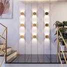 EGLO - LED Аплик TALAMELLO Ø:150mm 4W 500lm 3000K драскано злато - 901201 (2)