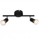 ACA LIGHTING - spot luminaire MC634BK2 2XGU10