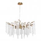 2R - CHANDELIER Y1001 Ø760 10xG9 230V 40W 760x1000mm SKU 99708