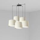 FARO -  pendant lamp  CONGA  64314-54-5L  E27, 5x15W