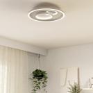 EGLO - LED Плафон TIRIOLO Ø:380mm 14W 1800lm 4000K бяло/сребърно - 901246 (2)