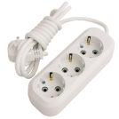 MAKEL - MGP133 3 Gang Multiple Earthed Socket with Cable 3m.