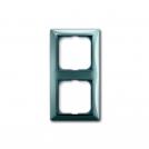 ABB - 2CKA001725A1522 Рамка двойна ABB Basic55 Синя