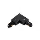 ACA LIGHTING - Ъглов конектор за монофазна шина черен 2WLB 