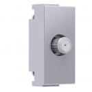 ACA LIGHTING - MODYS SAT SOCKET FEMALE CONNECTOR SILVER 1 M. END-LINE IP20 10101312474