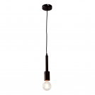 ACA LIGHTING - Пендел  KS2084P51SBK PENDANT METAL BLACK 1ΧE27 PRIMO 