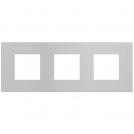 BTICINO - cover plate 2+2+2 modules White Mica Light Now YA4802M3WM
