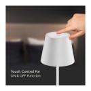 V-TAC - 4W LED Floor Lamp White Body 3000K IP54 SKU: 7007 (1)