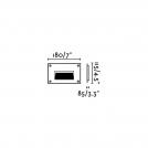 FARO - STORE LED Grey recessed lamp warm light Ref.70451 IP65 (1)