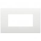 VIMAR - 19654.74 - Classic plate 4М technopolymer white