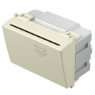 TEM - Енергоспестител с времезакъснение 3A 3M, цвят Крем гланц, Modul EM40IW