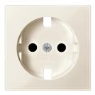 SCHNEIDER ELECTRIC - MTN2330-0344 Central plate for SCHUKO socket-outlet insert, shutter, white, glossy, System M