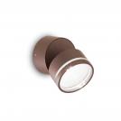 IDEAL LUX -   IP54 285498 OMEGA AP ROUND COFFEE 4000K