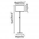 FARO - floor lamp MAMBO 64313-49 E27, 15W (2)