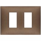 VIMAR - 09679.24 cover plate - 2 separate module matt copper color NEVE UP
