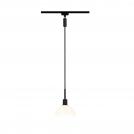 PAULMANN - 96974 URail pendant Sarrasani E14 max. 20W dimmable ~ 230V • black matt/opal