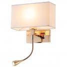 ELMARK - ROSA LED WALL 3W 3000K + 1XE27 FRENCH GOLD 1x40W 955ROSA330FGR