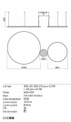 REDO GROUP - Пендел ORBIT 01-1966-DALI LED 66W+42W 4000K D1000+600 SAND BLACK-DALI (1)