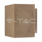 V-TAC - G9 LED Concrete Wall Lamp Square Light Grey SKU: 8693 VT-892