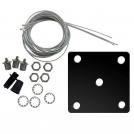VITO - SQUARE HANGING SET HSS 4*1.5M BLACK FOR ALL FINESSE S FIXTURES 2026420 