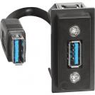 BTICINO - K4285P Pre-connected type A USB connector - 1 module