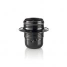 IDEAL LUX - Фасунга PORTALAMPADA E27 METALLO Nickel-Nero  155180 (1)
