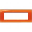 BTICINO - LNA4807OD Рамка 7М Orange правоъгълна Livinglight