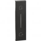 BTICINO - KG40 Lightable covers for wireless scenarios control devices. “In&Out” symbol for scenario control. Item K4003CWI