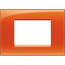 BTICINO - LNA4803OD Square cover plate 3 modules - orange deep 