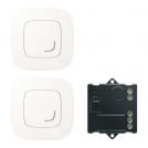 LEGRAND - 752950 DEVIATOR INSTALLATION SET INCLUDING MICROMODULE AND 2x WIRELESS SWITCHES Smart Valena Allure Pearl with Netatmo