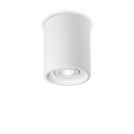 IDEAL LUX - Луна  OAK PL1 ROUND BIANCO 150420 GU10 max 1 x 35W
