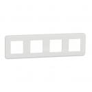 SCHNEIDER ELECTRIC - NU400818 cover frame - 4 gangs - 4 x 2 modules - white