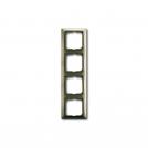 ABB - 2CKA001725A1529 Рамка четворна ABB Basic55 Мока