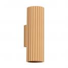 SOLLUX - Златен аплик KARBON 20 SL.1651 GU10 2х10W IP20