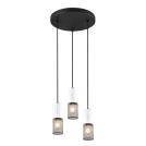 TRIO - Пендел TOSH – 304330334 3xE27 · max. 40W бял / черен