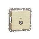 SCHNEIDER ELECTRIC - SDD180474 Sedna Design & Elements - TV Rosette 7db, intermediate, birch