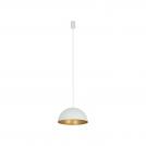 NOWODVORSKI - Пендел 10701 HEMISPHERE SUPER S WHITE-GOLD • 1 х 12 W • Ф33см •  GX53 • IP20