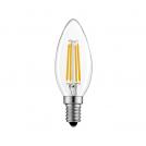 ACA LIGHTING - LED крушка свещ FILAMENT E14 C35 7W 2700K 860lm FLAM7WW