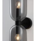 NOVA LUCE - wall luminaire  PALMER 9241110 LED E14 2x5 Watt 230 Volt IP20 