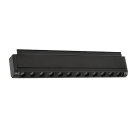 ELMARK - EL-US04 ULTRA SLIM МАГНИТЕН LED ОСВЕТИТЕЛ 48V 12W 3000K 880lm ЧЕРЕН 93US041230/BL