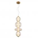 ELMARK - LED ПЕНДЕЛ SPLENDOR 18W 3000K 1440lm МЕСИНГ + КОНЯК 955SPLENDOR1830BC