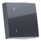 ACA LIGHTING - MODYS BUTTON WITH INDICATOR & SYMBOL 0-1 2M. ANTHRACITE 10101333071