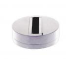 ACA LIGHTING -  Round rosette for three phase track white XRA400W
