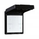 PAULMANN - 50137 Wall Switch Smart Home Zigbee 3.0 On/Off/Dimm Outdoor ✴ Black (1)