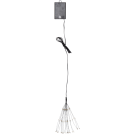 EGLO - Светеща декорация Заря Ø26см 60 LED светлини FIREWORK 710-15 (1)