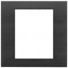 VIMAR - 22668.13 - Plate 8M metal brushed black