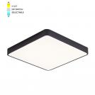 VITO - LED CEILING SQUARE LIGHTING FIXTURE FINESSE S1-25 300*300*H50 25W 3xCCT-DIP SWITCH BLACK 2026180