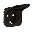 LEGRAND - 7 548 48 Cover plate Valena Allure - 2P+E socket - with flap - German standard - black