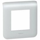 LEGRAND - 0 793 02 Plate Mosaic - 2 modules - alu